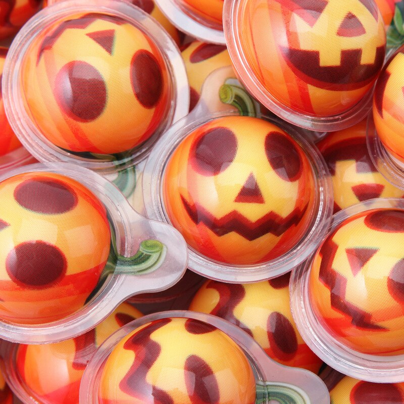 ハロウィンキャンディー パルプグミ 目玉キャンディー 面白いパンプキンキャンディー ハロウィンキャンディー 立体キャンディー