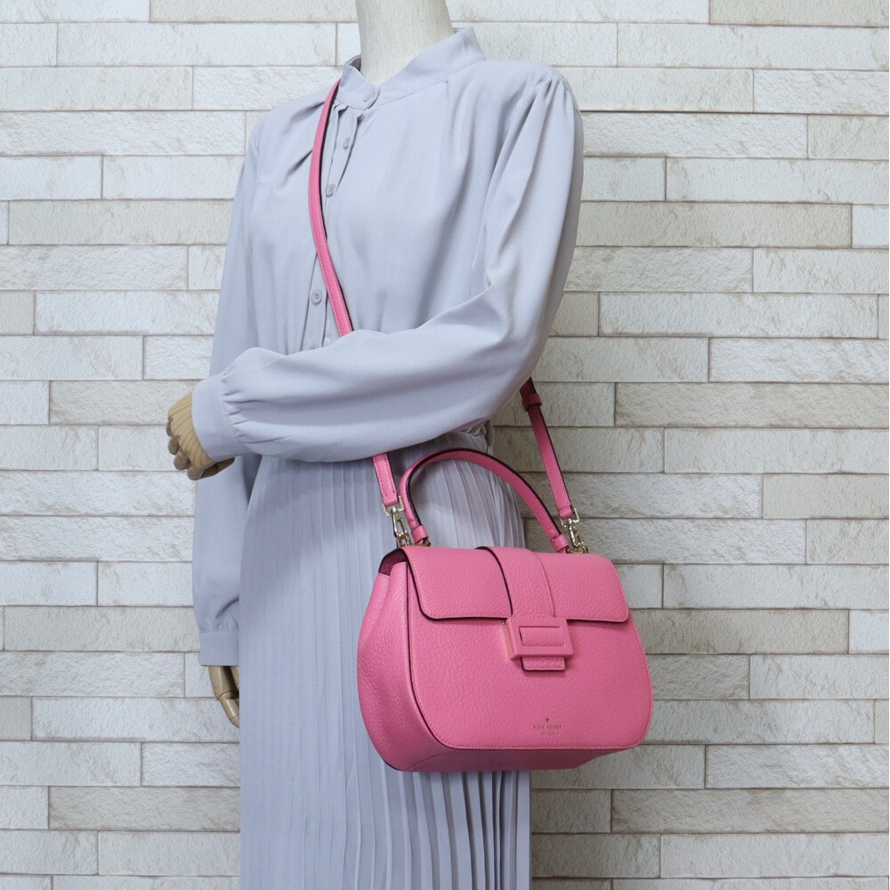 ケイトスペード ショルダーバッグ レザー PXRU8291 ピンク Kate Spade 中古 美品
