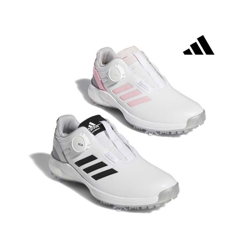 アディダスゴルフレディース EQT ボアゴルフシューズ GX7527 FW6285