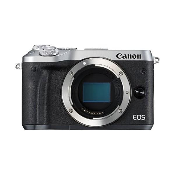 【アウトレット品】Canon ミラーレス一眼カメラ EOS M6 ボディー(シルバー) EOSM6SL-BODY