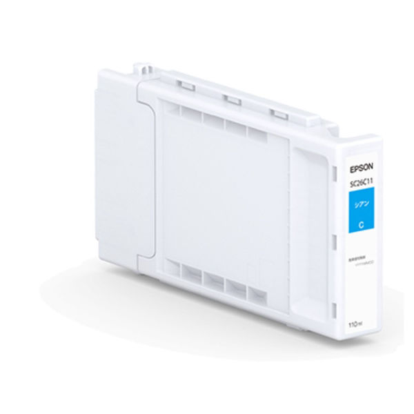 純正 インクカートリッジ シアン 110ml SC26C11 8,261円