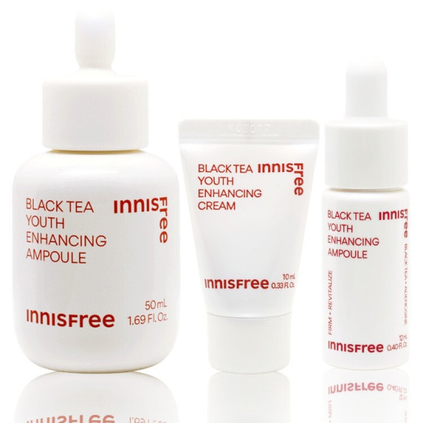 イニスフリー ブラックティー ユース インハンシング アンプル 50ml (大容量) スペシャル セット