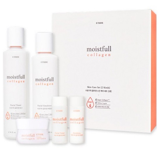 New うるおいたっぷりコラーゲンスキンケア2点セット, 1セット