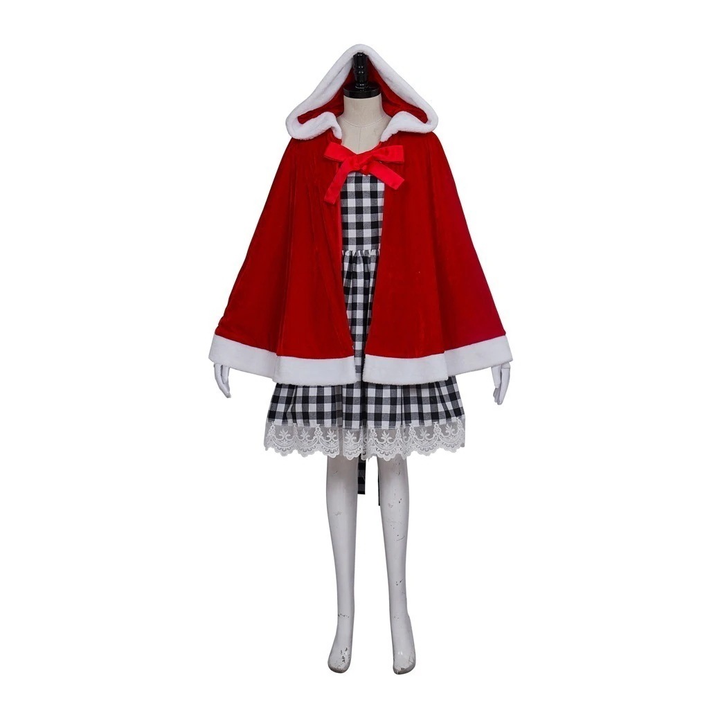 [迅速な配達] 最低価!格! クリスマス怪傑グリンチシンティコスプレクリスマス服青春の美しいファッションパーティー服