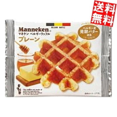 【ケース販売60個】 マネケン ベルギーワッフル プレーン 60個 (6個 10セット) 焼菓子 洋菓子 ローゼン