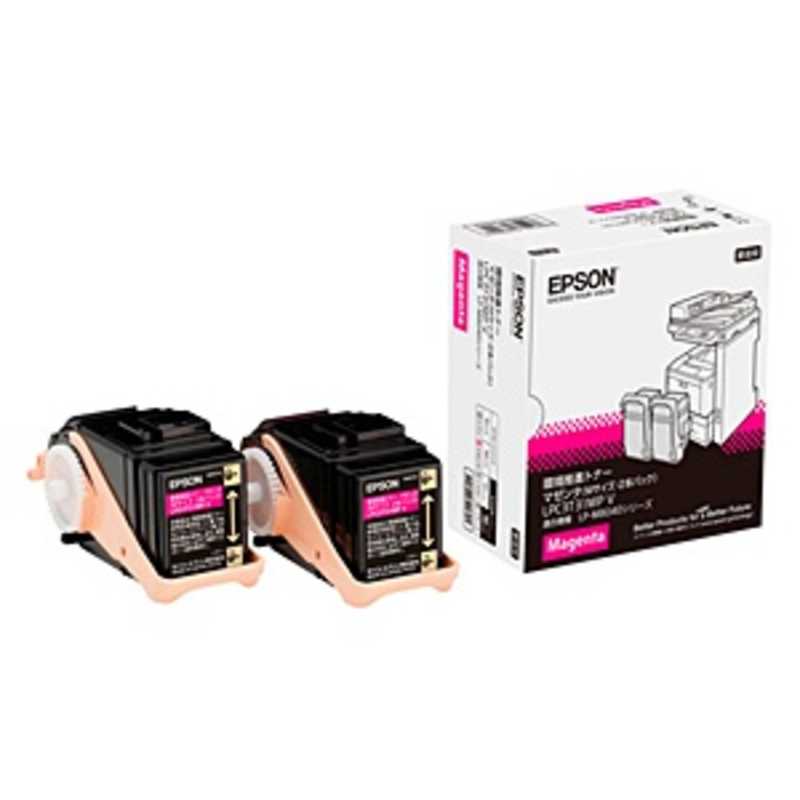 エプソン　EPSON　純正環境推進トナー(マゼンタ2本パック)　LPC3T31MPV