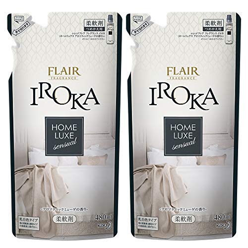 フレアフレグランス 柔軟剤 IROKA(イロカ) HomeLuxe(ホームリュクス) 詰め替え 480ml×2個 10,530円