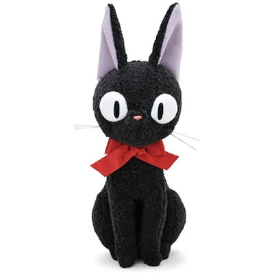 魔女の宅急便 ほのぼの ジジ M ぬいぐるみ (23cm) K-8668...のサムネイル