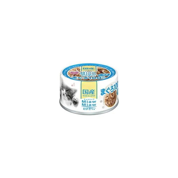 【1ケース】【お取り寄せ対象品】MiawMiawとびきりしらす入りまぐろ 60g *48個