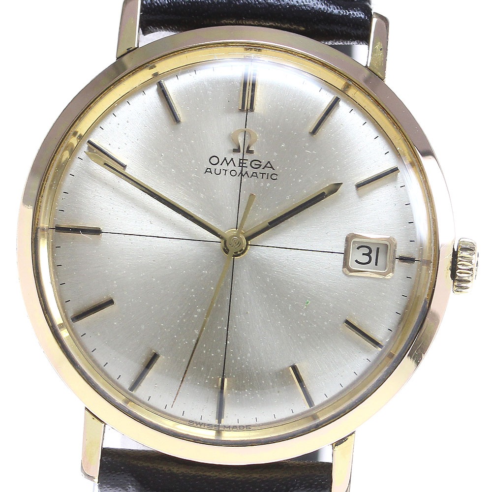オメガ OMEGA 14791-62 デイト クロスライン cal.562 ヴィンテージ 自動巻き メンズ _847119【中古】