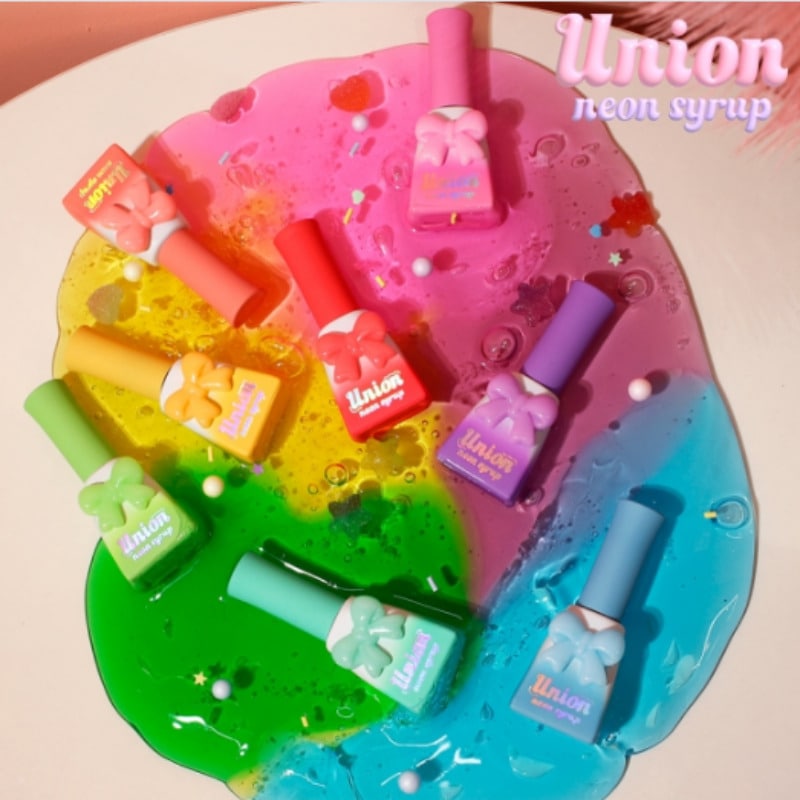 SWEET CANDY/ Union neon syrup gel set/ネイルアート/ シロップジェル/ カラージェル