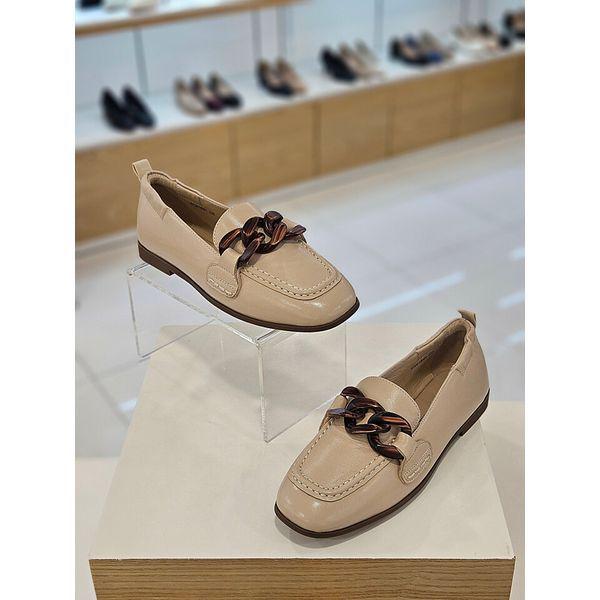 MARIO 女性 チェーン装飾 フラットシューズ 612415001_P385872848