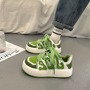 通勤通学ぺたんこ靴 ファッション百掛けレディーカジュアルシューズ かわいいラウンドトゥランニングシューズ