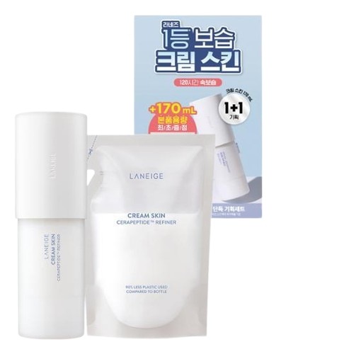 [1+1] クリームスキン170ml + 詰め替え170ml 7,230円