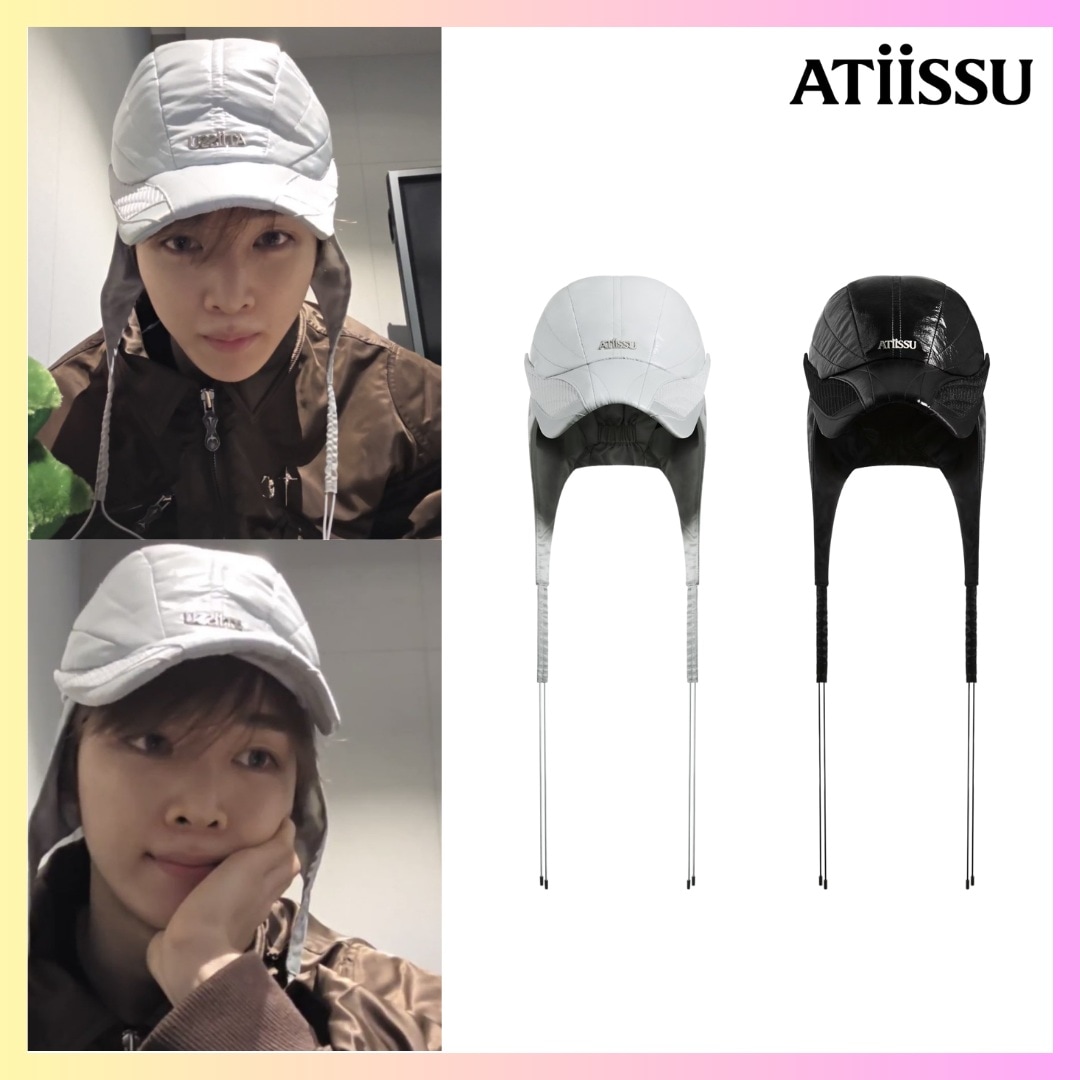 [RIIZE ソンチャン着用] MICKEY CAP - BLACK + FREE OMAKE キャップ 帽子 キャップ 韓国 ボールキャップ黒ファッション韓国