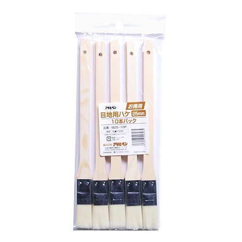 （まとめ買い）お得用目地用刷毛10本パック 25MM M25-10P [x3]