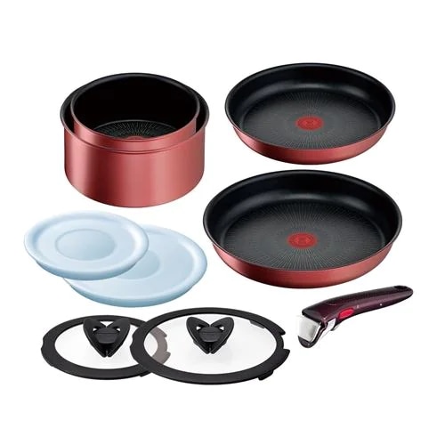 【期間限定大特価】ティファール(T-FAL) L38392 インジニオ・ネオ IHルージュ・アンリミテッド セット9【IH対応】
