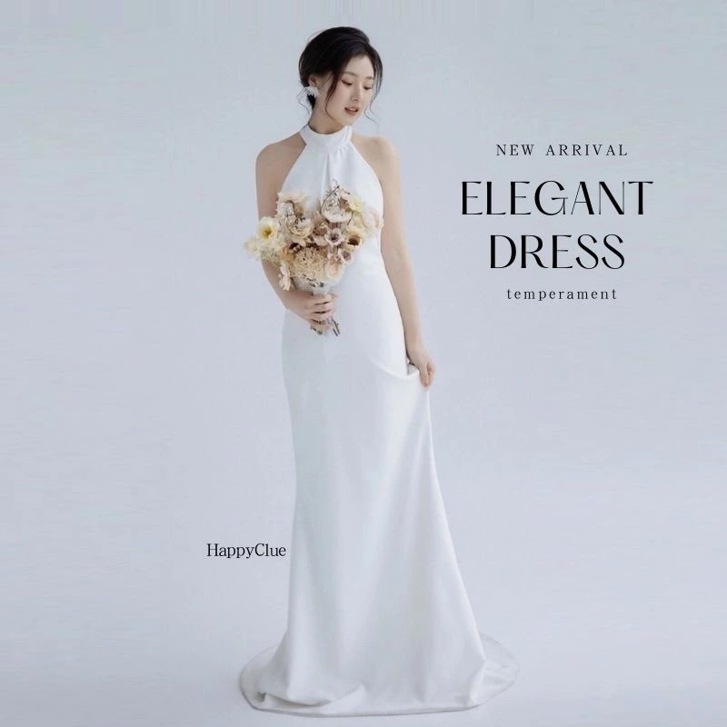 ウェディングドレス セクシー バックレスドレス 花嫁ドレス 二次会ウエディングドレス エンパイア 前撮り ドレス 白 ワンピース レディース ブライダル パーティードレス ロングドレス 白ドレス 成人