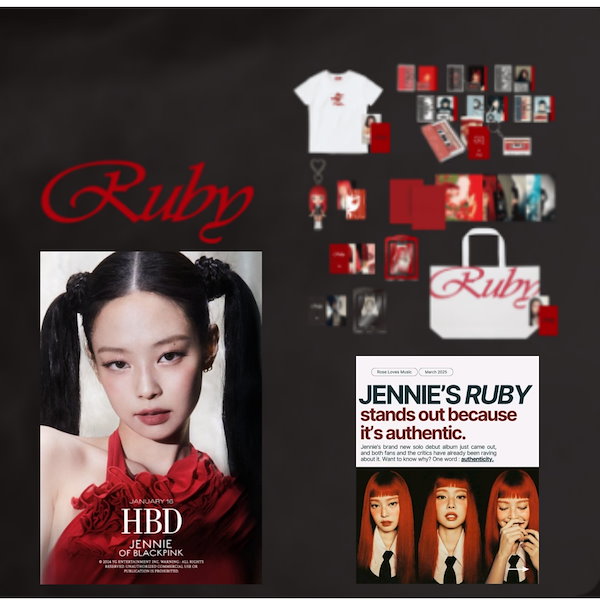 COMPLEX限定 JENNIE ポスター Ruby BLACKPINK トレカ COMPLEX限定 JENNIE ポスター Ruby BLACKPINK トレカ