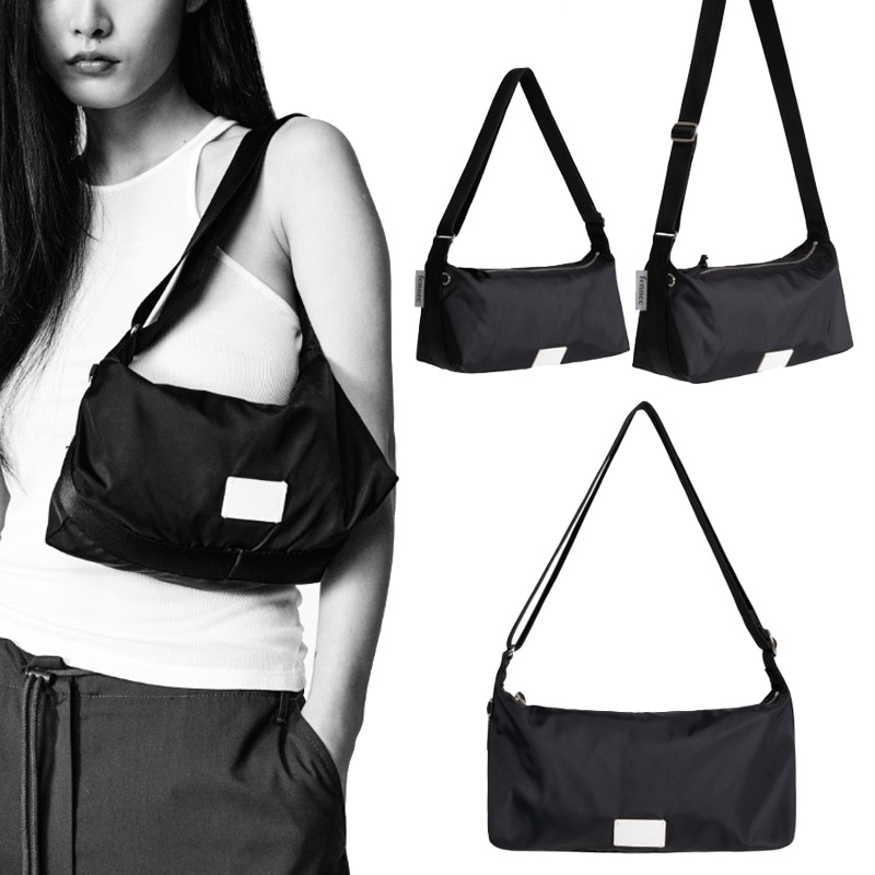 MINI HOBO BAG - BLACK / コンパクトサイズのミニホボバッグ