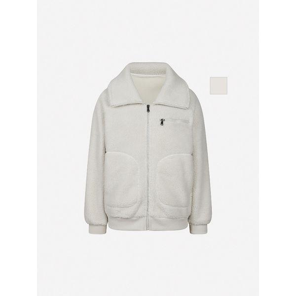 女性ハイネックポケットジッパーボアジャンパー NUI501 _P405644757