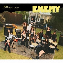 新品未開封 4枚セット TWICE ENEMY 通常盤 CD TWICE OFFICIAL SITE