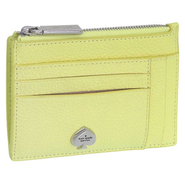 ケイトスペード カードケース レディース アウトレット コインケース 小銭入れ レザー イエロー KAYLA LG SLIM CH KL837-301 KATE SPADE