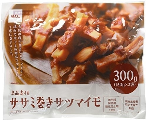 （まとめ買い）イトウ＆カンパニー 良品素材 ササミ巻きサツマイモ 300g 犬用 [x6]