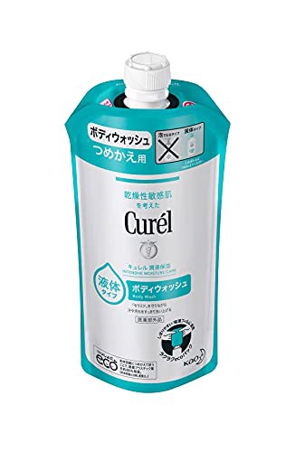 他サイト： 花王 Curel キュレル ボディウォッシュ つめかえ用 340ml（医薬部外品）詰替え 詰め替えの商品画像