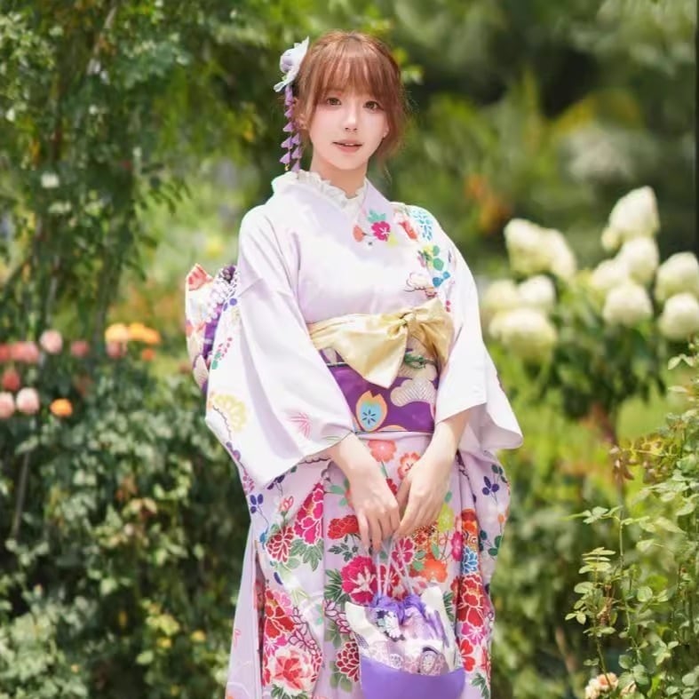 【急速出荷】送.料.無.料. 浴衣 レディー大振袖由来のバージョン改良スリムセット 浴衣祭り