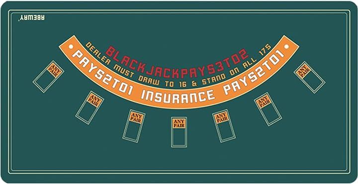 ブラックジャックマット カジノ Black Jack ブラックジャック