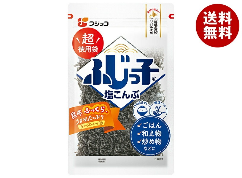 フジッコ ふじっ子 超徳用袋 140g＊6袋入＊(2ケース)