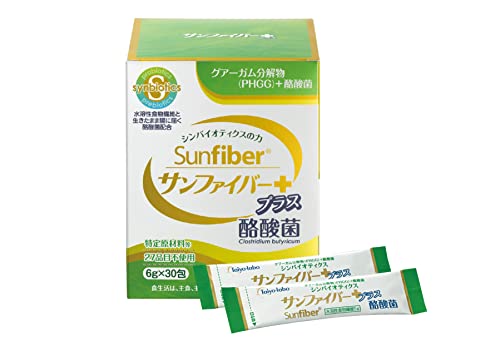 サイズ：6グラム (x 60) タイヨーラボ 【2個セット】サンファイバープラス酪酸菌 6g*30包