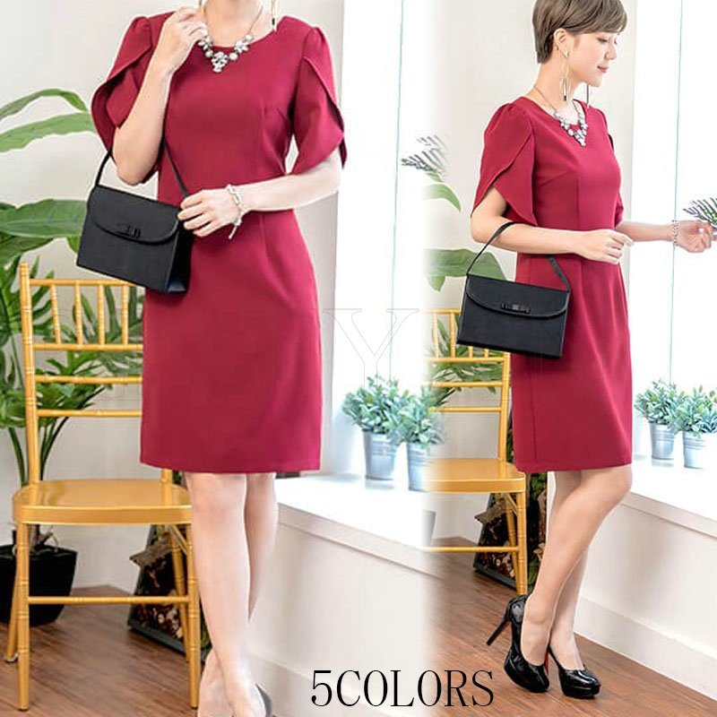 ドレス 結婚式 お呼ばれパーティードレス ンピース結婚式 お呼ばれ ドレス 大きいサイズ 二次会 2018新作 5,690円