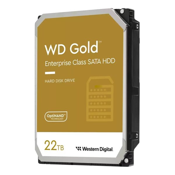WD Gold 内臓ハードディスク 3.5 HDD 22TB WD221KRYZ