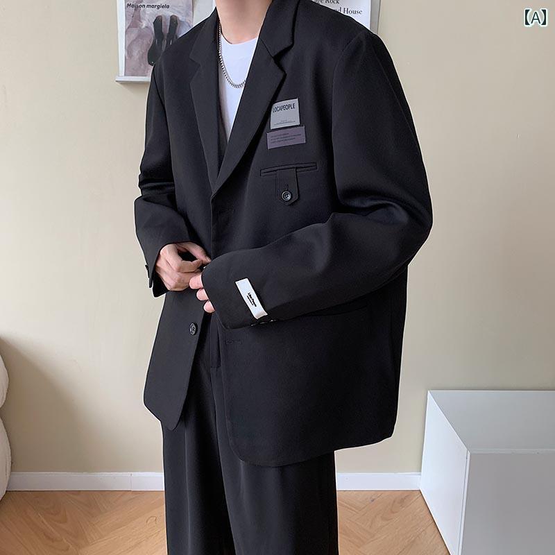 スーツ　ジャケット　カジュアル 韓国な ハイエンド ストリート スーツ トップス カジュアル 小さい ジャケット 男女兼用