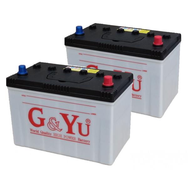 G&Yu [ジーアンドユー] バッテリー HD-D31L （お得な２個セット）　集配者・バス・トラック・船舶・建設機械用（キャップタイプ）