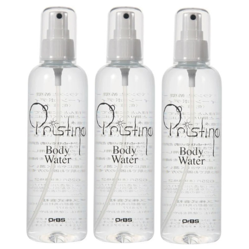 OrBS オーブス プリスティーン ボディウォーター 250ml [3個セット]【全身用化粧水】