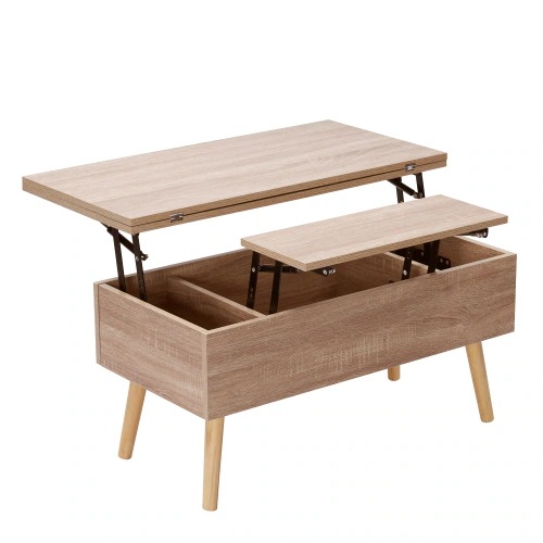 油圧リフトテーブル収納機能高さ調整