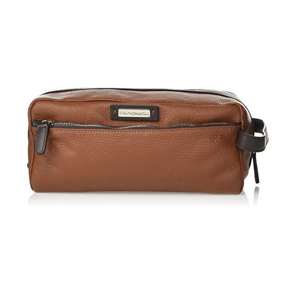 Bruno Magli Men s Bicolor Travel Case， brown， One Size 並行輸入品