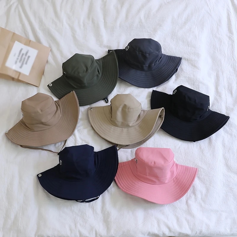 子供のためのレトロな屋外サンハット,広いつばの日よけ帽,旅行パーティー,キャンプ,漁師,男の子,女の子 - 200000297