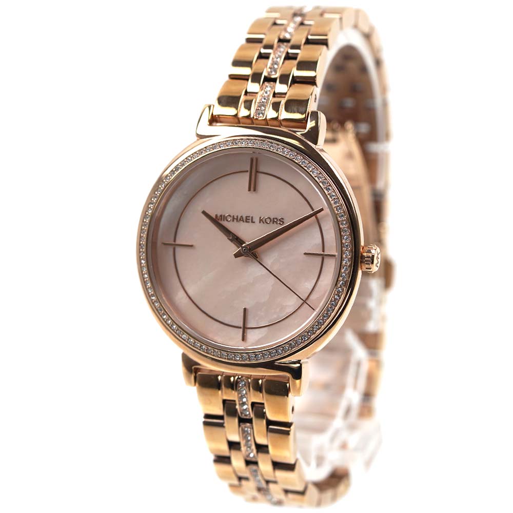 マイケルコース 腕時計 MICHAEL KORS レディース ピンクゴールド CINTHIA MK3643