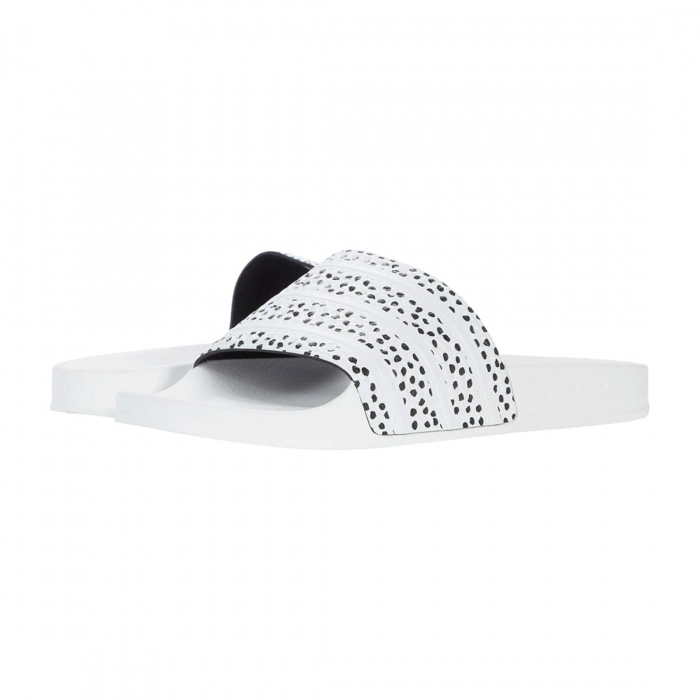 アディダス adilette フットウェアホワイト/コアブラック/フットウェアホワイト