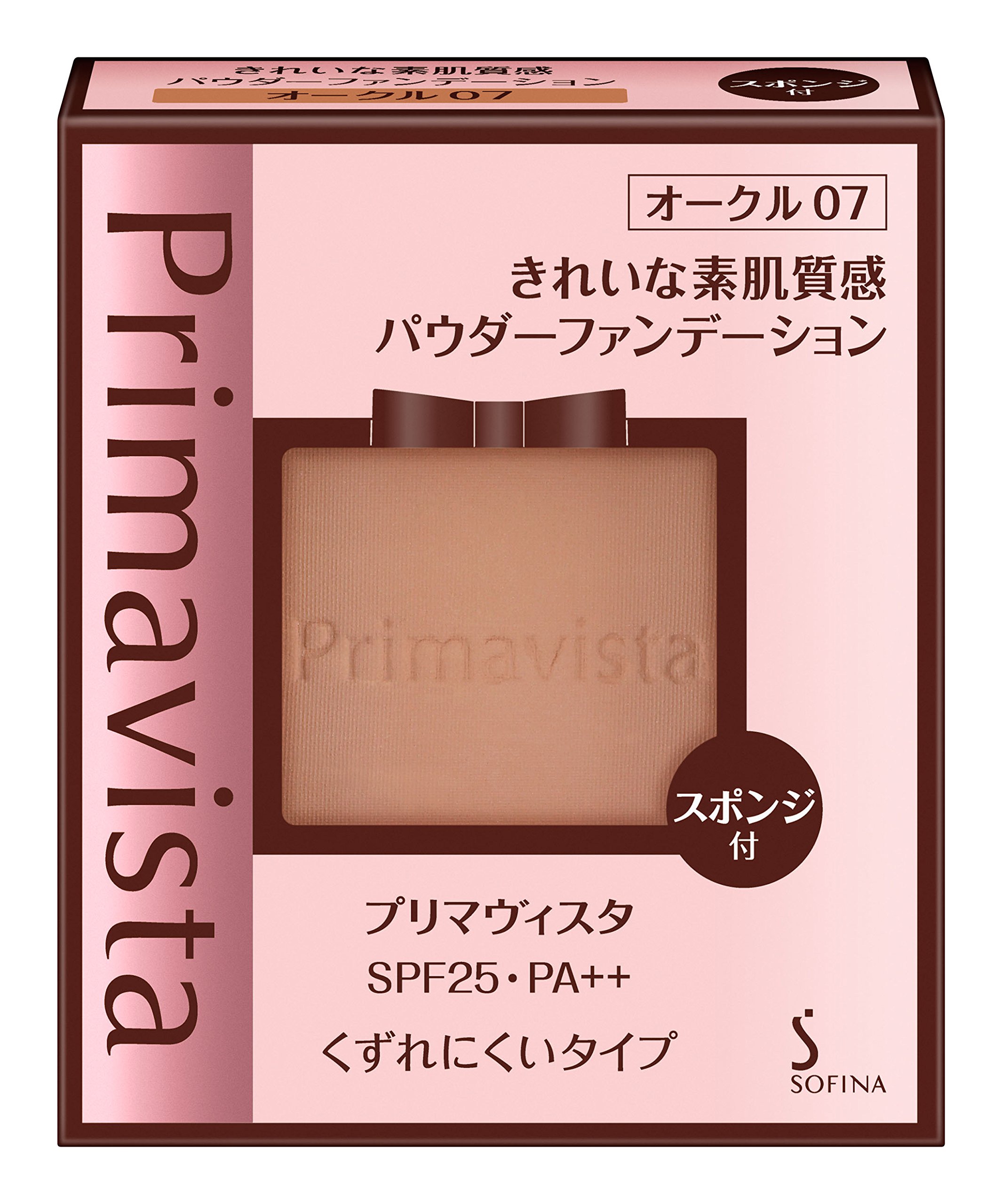 プリマヴィスタ きれいな素肌質感パウダーファンデーション オークル07 SPF25 PA 9g
