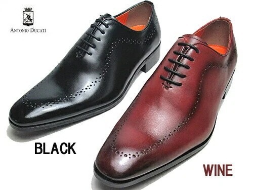 アントニオ ドュカッティ ロングノーズ 内羽根 ビジネスシューズ メンズ 靴