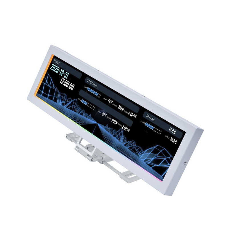 LIANLI　8.8インチユニバーサルスクリーン ホワイト　LL-SM088W
