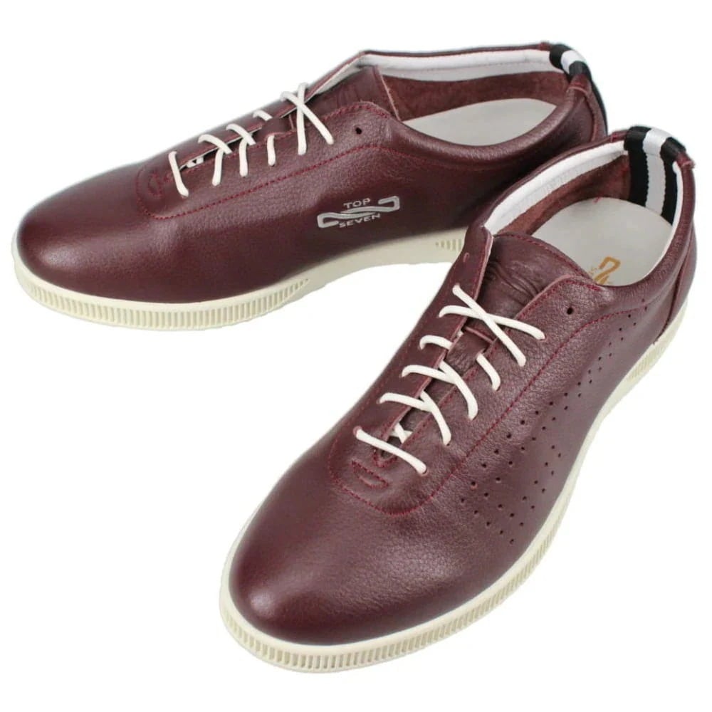 正規品 スニーカー　T7-At260 バーガンディー