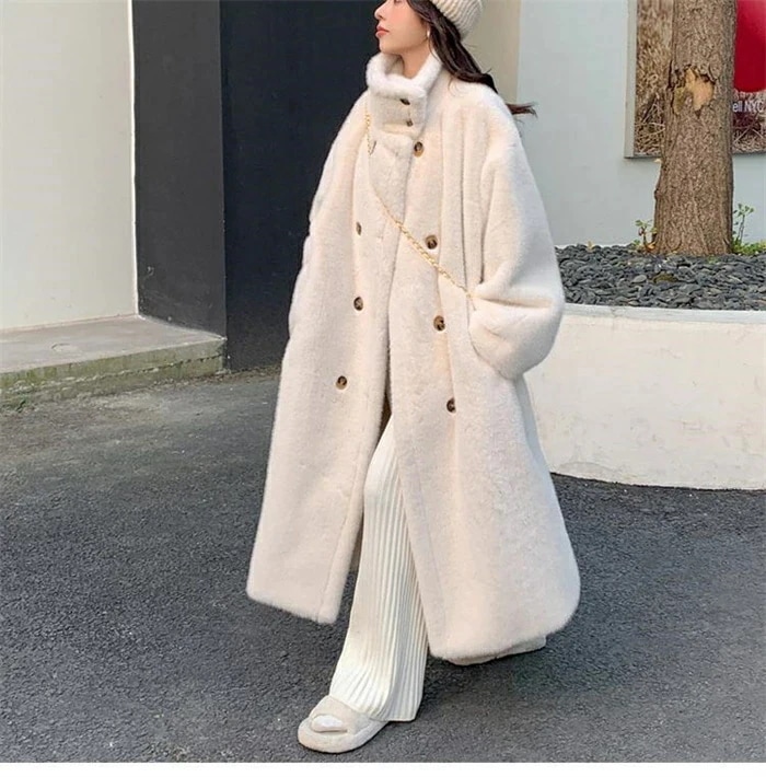 ボアコート 冬 ロングコート レディース ファーコート 冬 立ち襟 コート ロングボアコート 大人 大きいサイズ アウター 暖かい 厚手 かわいい お洒落 高級