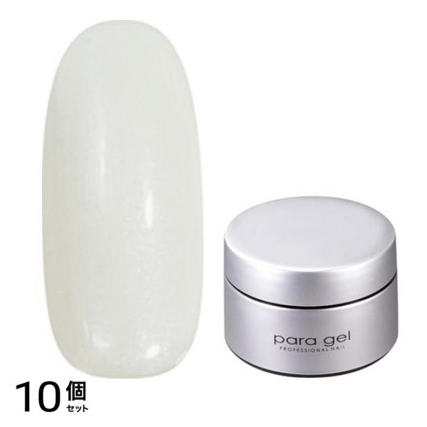 para gel(パラジェル) カラージェル AP1 パールホワイト 4g 10個セット