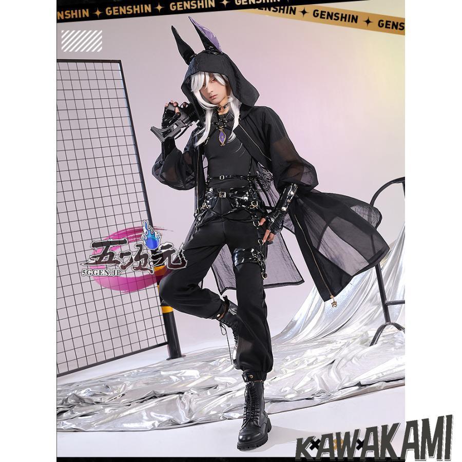三分妄想　原神　コスプレ　セノ　殺し屋　狙撃者　スナイパー　同人衣装　ウィッグ　追加可